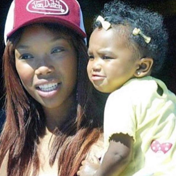Here Are Cute Twinning Photos Of Brandy And Her Daughter Sy'rai